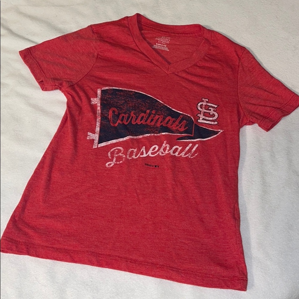 Girls St. Louis Cardinal Baseball Shirt